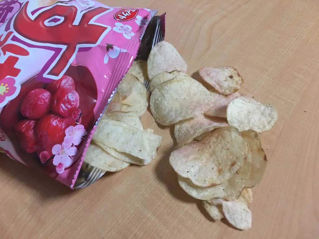 Suppa Mucho Ume Chips Koikeya's PlumFlavored Snack