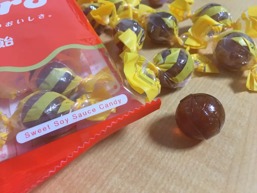 Kanro Ame Classic Japanese Hard Candy with Umami of Soy Sauce
